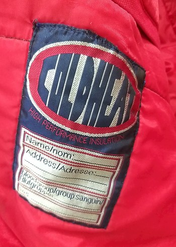 Kırmızı Gri Kapüşonlu unisex Kayak Montu - Görsel 7