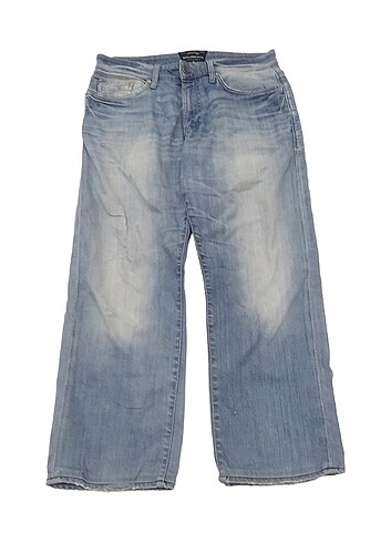 Amerikan vintage mavi erkek kot pantalon