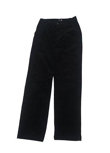 Amerikan vintage siyah kadife erkek pantalonu