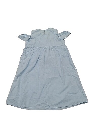 Omuz detaylı çiçek baskılı elbise kaliteli kumaş - Görsel 2