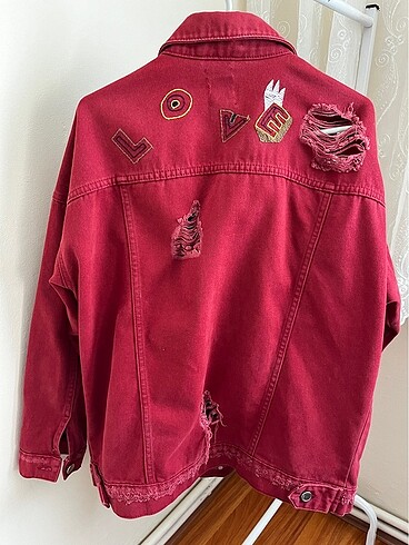 Diğer Tasarım Oversize Kot Ceket