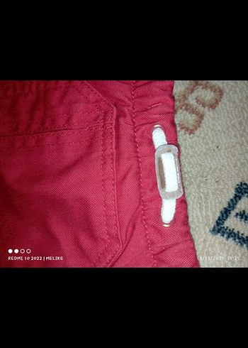 Fermuarlı Kırmızı Kapüşonlu çocuk mevsimlik mont - Görsel 8