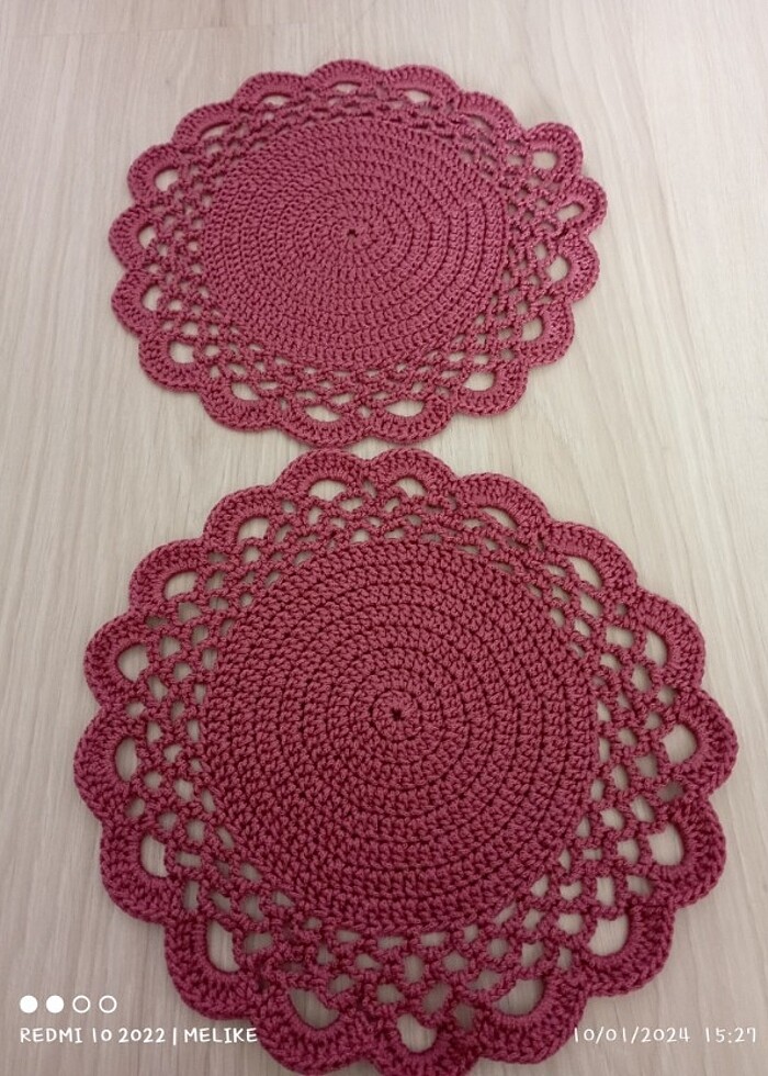 Supla takımı gül kurusu - Görsel 2