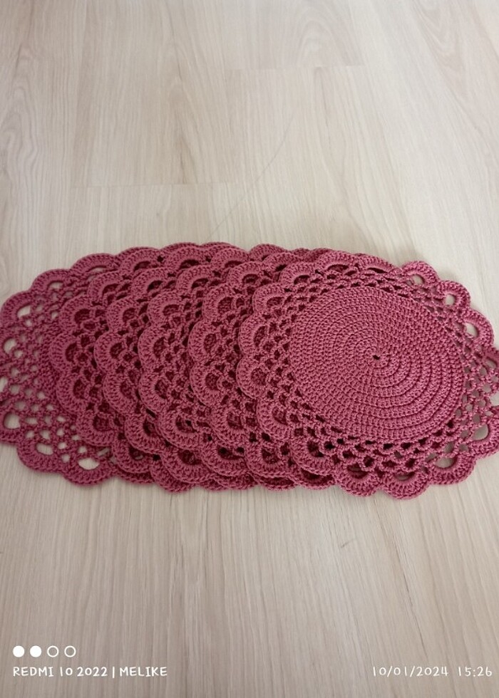 Supla takımı gül kurusu - Görsel 4