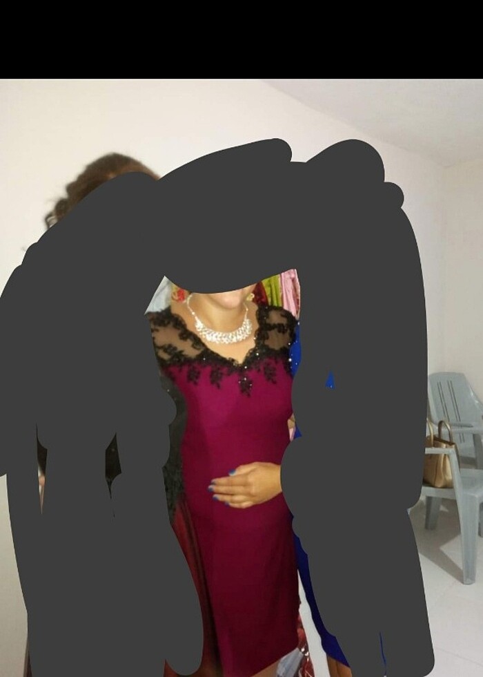 48 beden Kısa abiye - Görsel 2