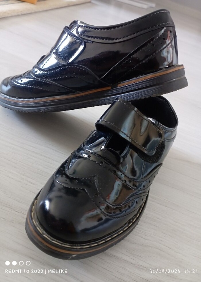 Çocuk ayakkabı rugan - Görsel 3