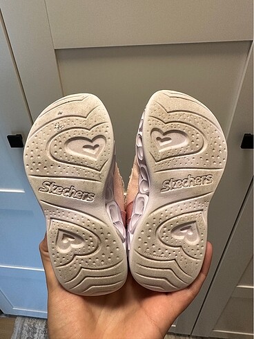 24 Beden pembe Renk Skechers kız çocuk spor ayakkabı
