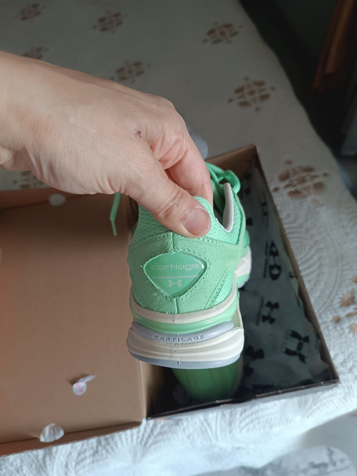 Under Armour Yeşil Spor Kadın Sneaker - Görsel 4