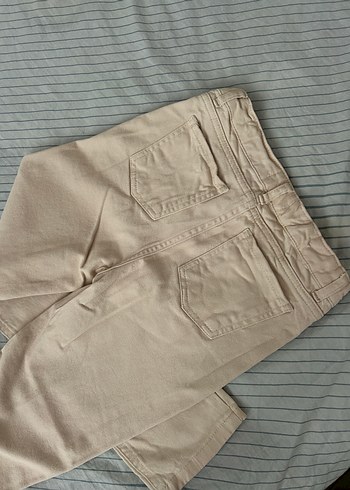 9 Yaş Beden ten rengi Renk Bej Erkek Çocuk Keten Pantolon