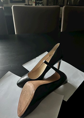 Nine West gerçek deriSiyah Tokalı Stiletto - Görsel 5