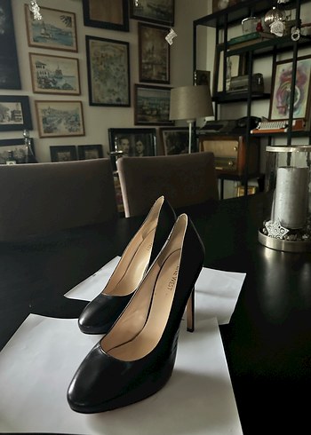 Nine West gerçek deriSiyah Tokalı Stiletto - Görsel 4