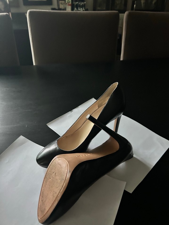 Nine West gerçek deriSiyah Tokalı Stiletto - Görsel 5