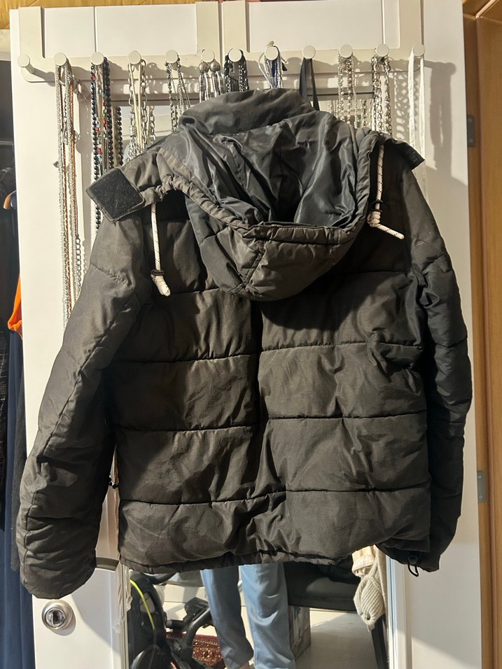 Jack and jones orijinal Gri Midi erkek Kışlık Mont - Görsel 4