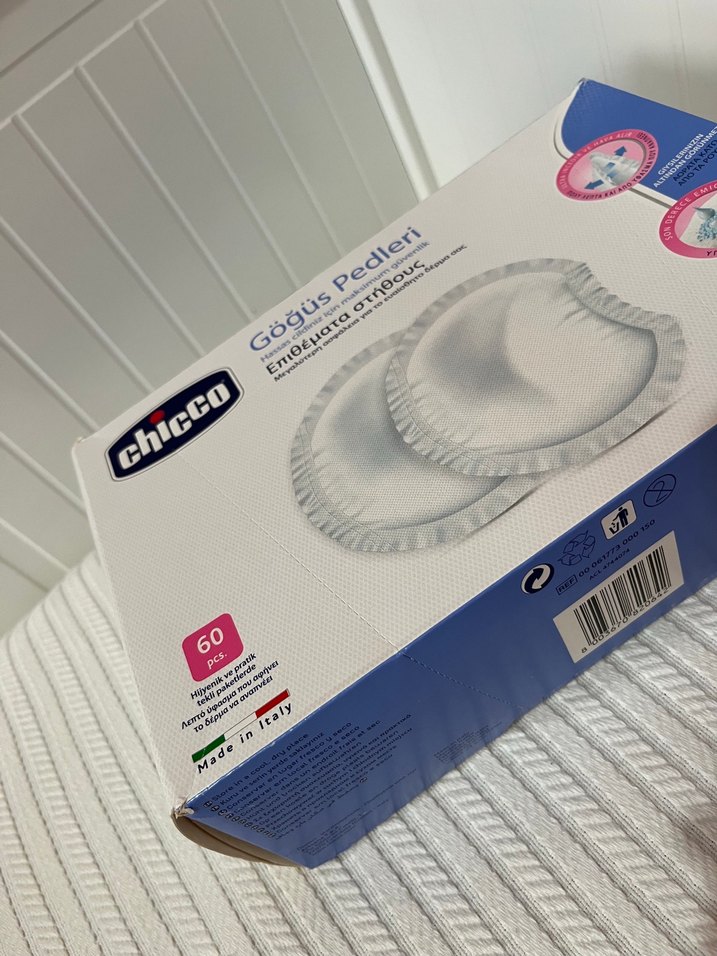 Chicco Gögüs Pedleri Beyaz 60'lı - Görsel 2