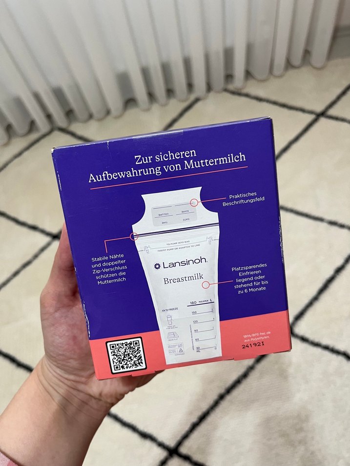 Lansinoh Anne Sütü Saklama Poşeti 25'li - Görsel 2