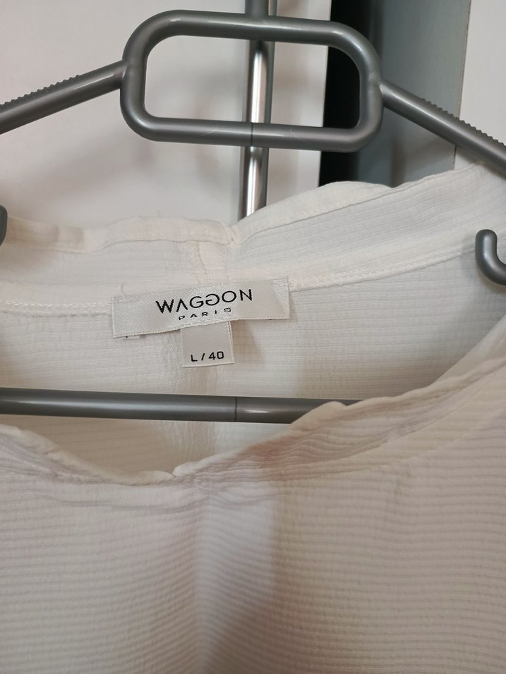 Dantel Detaylı Beyaz tunik - Görsel 3