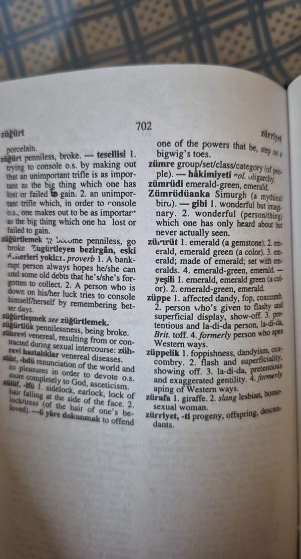 Redhouse İngilizce-Türkçe Sözlük - Görsel 2