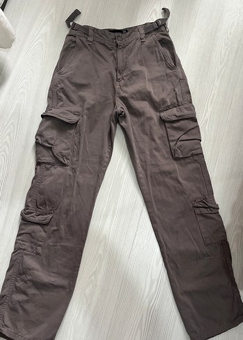 Kemerli füme Rahat K Kadın Pantolon - Görsel 3