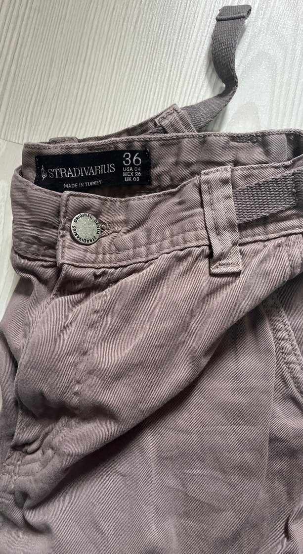 Kemerli füme Rahat K Kadın Pantolon - Görsel 2