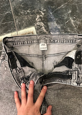 Zara erkek çocuk jean şort. - Görsel 5