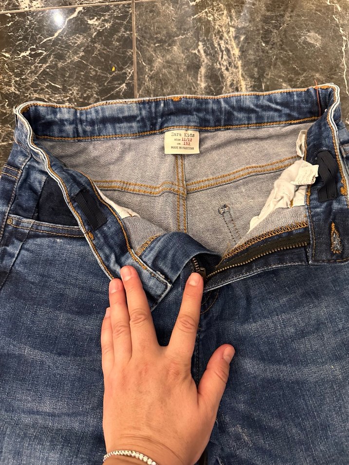 Zara erkek çocuk kot pantolon. - Görsel 4