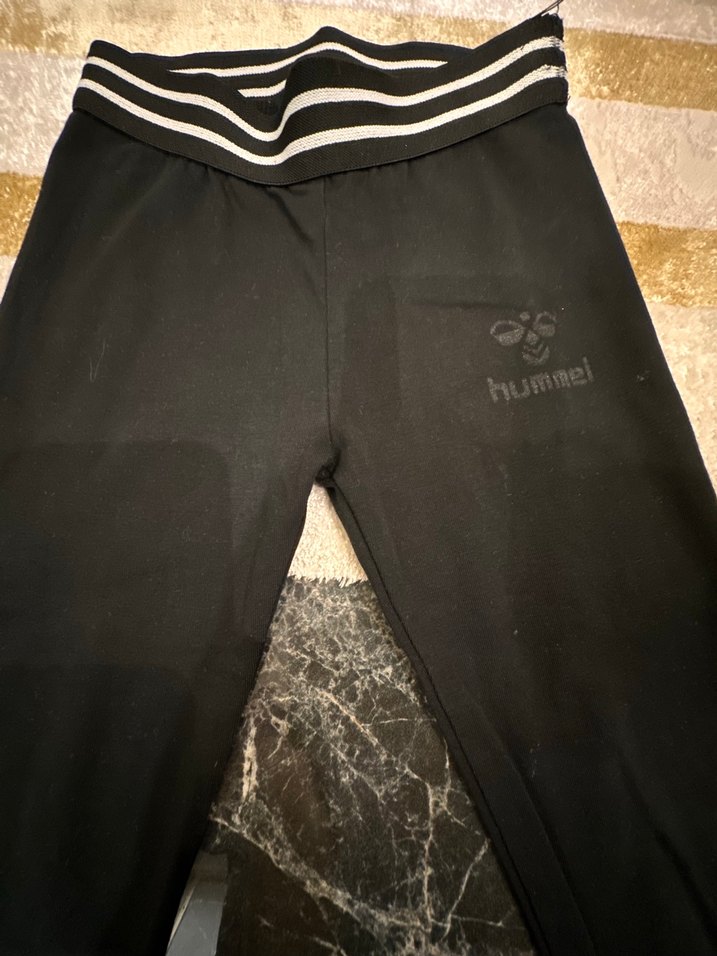 Kız Siyah Hummel Elastik Bel tayt. - Görsel 2