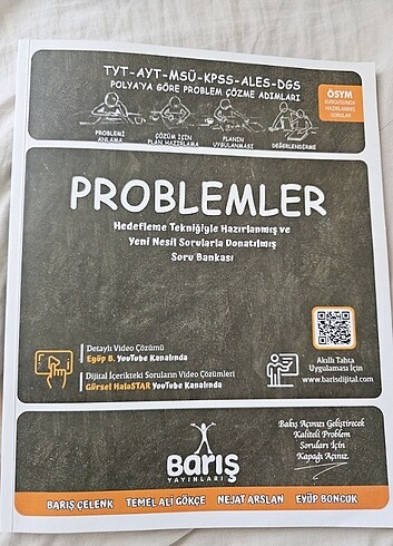 barış yayınları problemler fasikülü