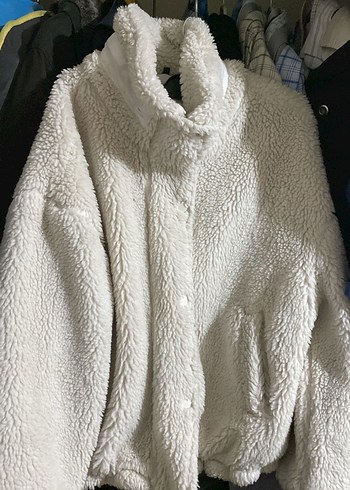 Kadın Peluş Mont - Görsel 3