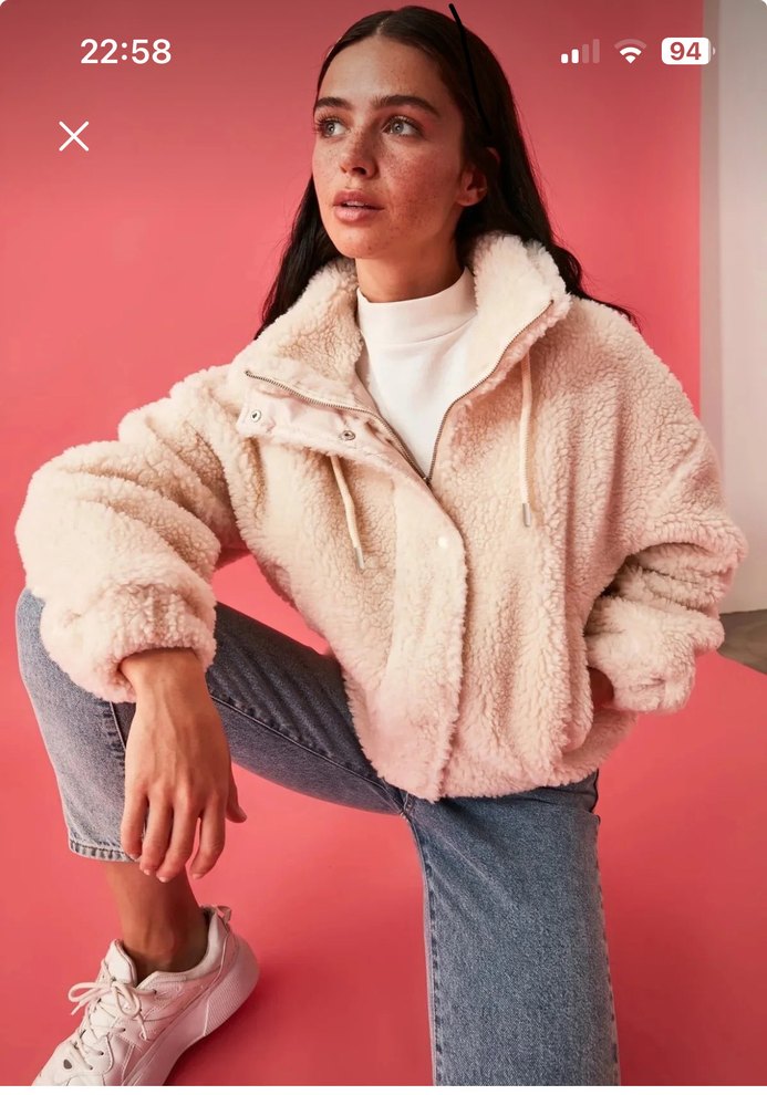 Kadın Peluş Mont - Görsel 2