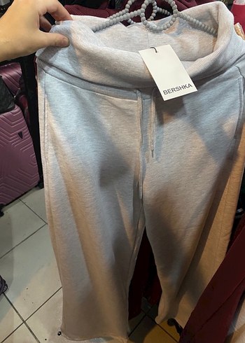 Bershka Acik Gri Rahat Esofman Alti