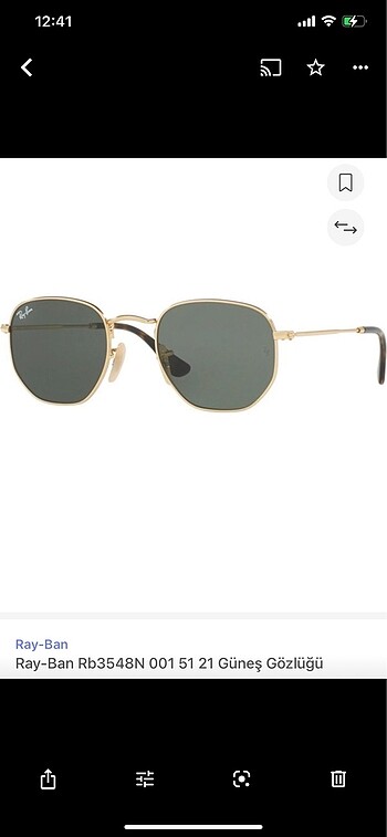 Rb 3548N 001 51 21. Ray ban gözlük