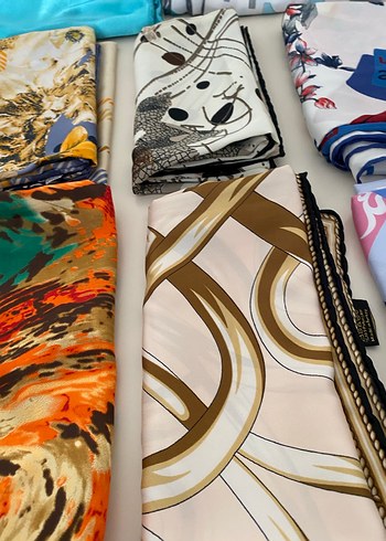 Bohem Çok Renkli Kadın eşarp - Görsel 3