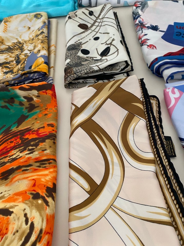 Bohem Çok Renkli Kadın eşarp - Görsel 3