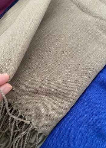 Kadın Çok Renkli Şal - Görsel 3