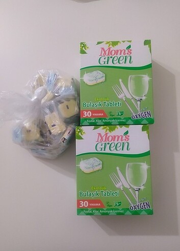 Moms green bulaşık makinesi tableti