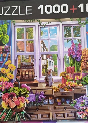 1000+1000 parça iki adet puzzle