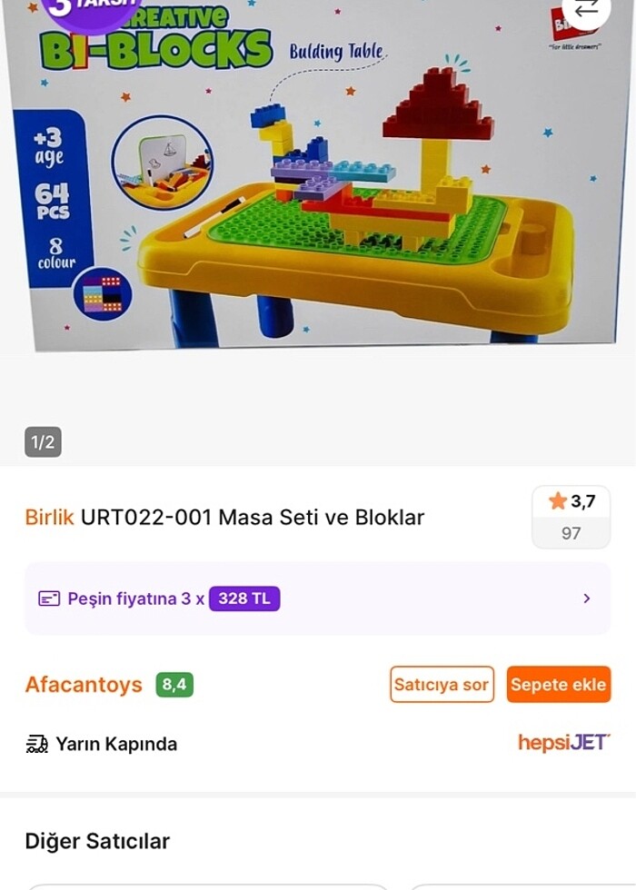 Yaratıcı blok seti - Görsel 4