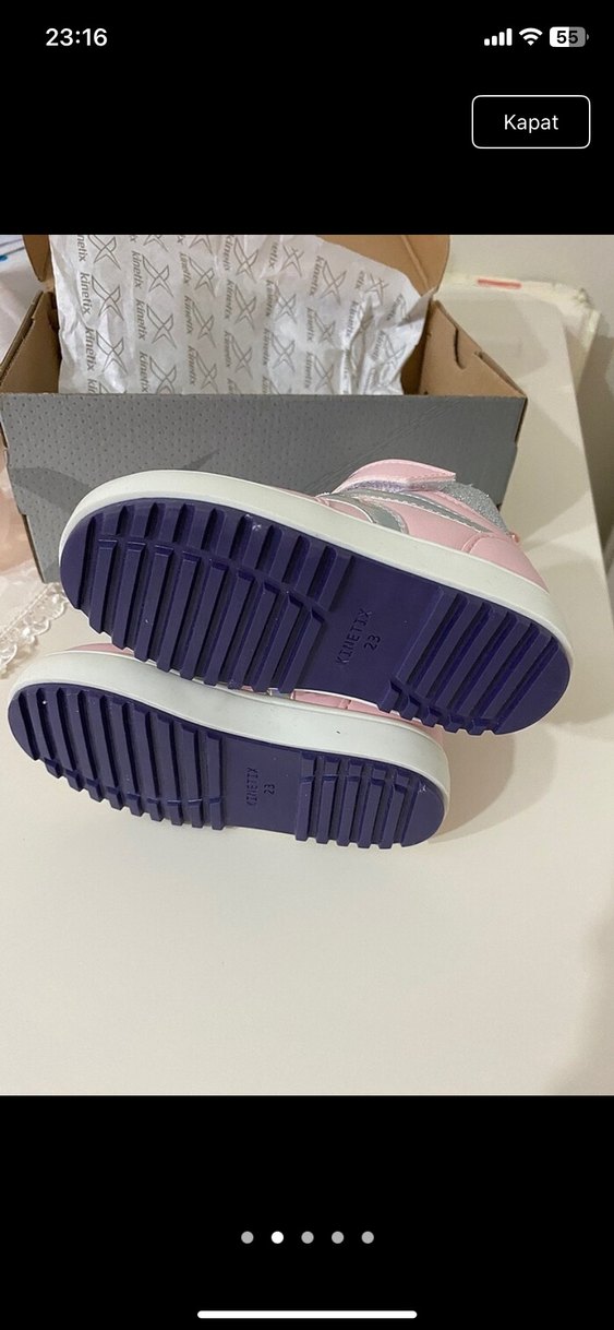 Kinetix Pembe Kız Çocuk Bot Velcro - Görsel 2
