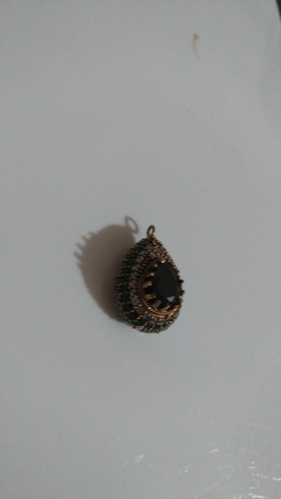 bronz el işi kolye ucu