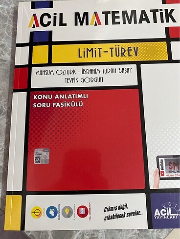 Acil Limit Türev Konu Anlatımlı Soru Fasikülü