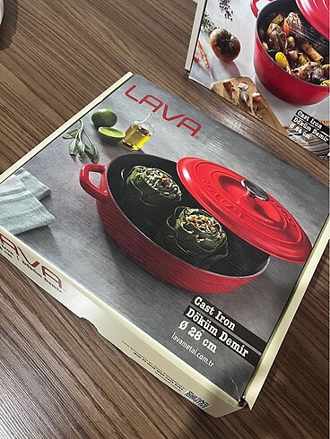 Diğer Lava döküm tencere 2?li