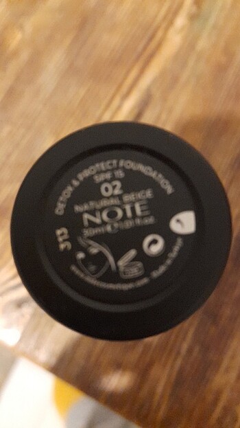 Beden Note detox fondeten......SATILDI......