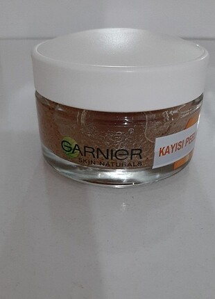 Garnier kayısı peelingi hiç kullanılmamıştır