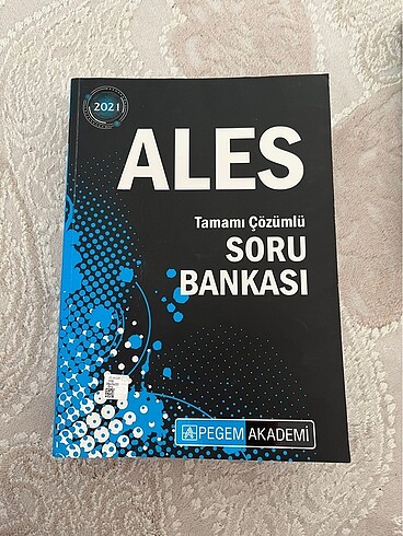 3 kitap Pegem Ales soru bankası+deneme+çıkmış sorular