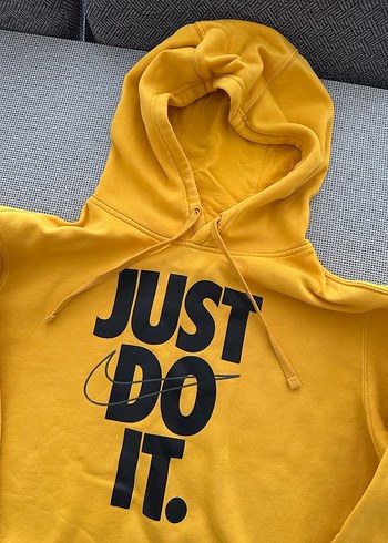 Nike Sarı Just Do It Sweatshirt - Görsel 3
