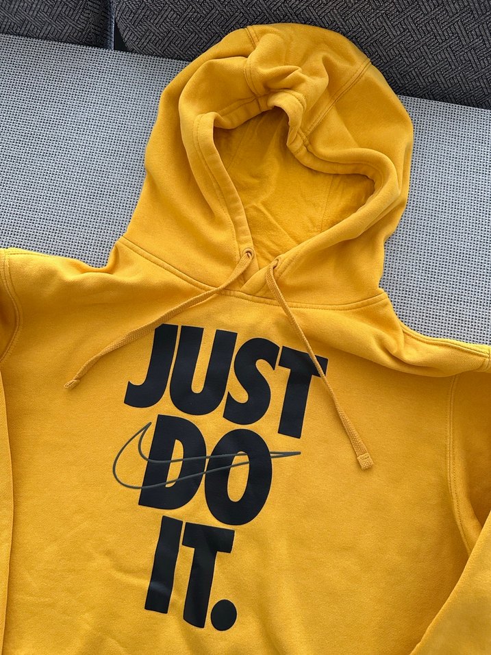 Nike Sarı Just Do It Sweatshirt - Görsel 3