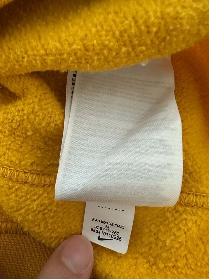 Nike Sarı Just Do It Sweatshirt - Görsel 5