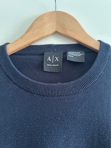 Armani Lacivert Kazak - Görsel 4