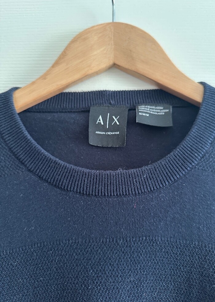 Armani Lacivert Kazak - Görsel 4