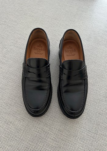 Berwick 1707 Siyah Loafer Ayakkabı - Görsel 2